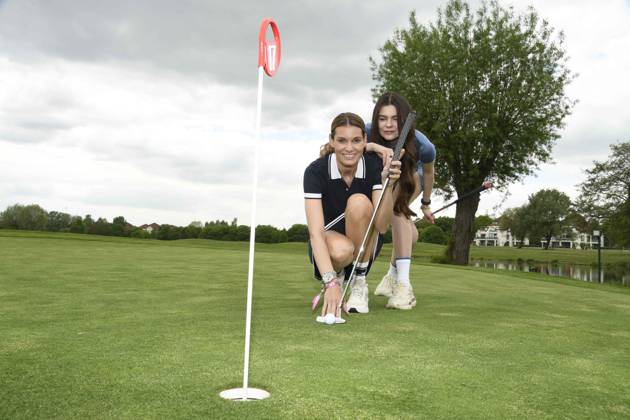 ABB PROMIGOLF - Klaudia mit K und Rebecca Kunikowski Gastgeberin beim ersten Charity Promi-AM Golfturnier zu gunstemn von Kinderwohl Berlin und Geka e.V. auf dem Golf und Country Club am Motzener See in Mittenwalde Brandenburg am 09.05.2026 Brandenburg Deutschland