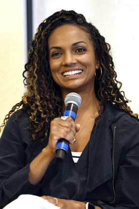 Mekia Cox beim The Rookie - Panel auf der Night Sky Undercover Con 2026 im Cosmo Hotel Palace. Mailand, 09.05.2026