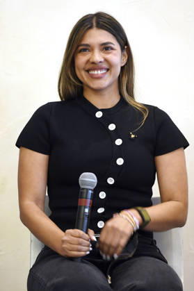 Lisseth Chavez beim The Rookie - Panel auf der Night Sky Undercover Con 2026 im Cosmo Hotel Palace. Mailand, 09.05.2026