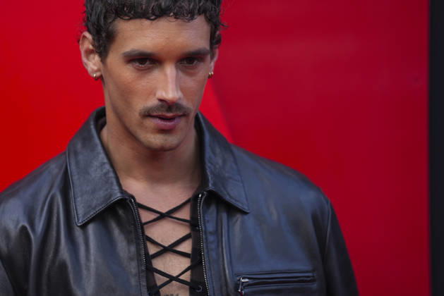 Gala Jarana on the Guadalquivir for the global premiere of Berlin and the Lady of Armino Seville Joel Sanchez during the gala Jarana on the Guadalquivir for the global premiere of Berlin and the Lady of Armino on May 9, 2026 in Seville Andalusia, Spain The global premiere of the second season of the spin off of La casa de papel , entitled Berlin and the Lady of Armino , which takes place yesterday Friday and today, Saturday, will host several outstanding events in Seville Today Saturday, this event has taken place on the Guadalquivir River starting with a red carpet which has paraded in addition to the cast, VIP guests, and then the international artist Rosalia will perform 09 MAY 2026 María José Ló Sevilla Andalucia Sevilla Andalucia Espa  Copyright: xMariaxJosÃ xLopezx 7511814