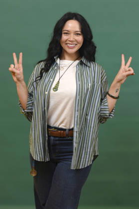 Melissa O Neil beim The Rookie -Photoshooting auf der Night Sky Undercover Con 2026 im Cosmo Hotel Palace. Mailand, 09.05.2026