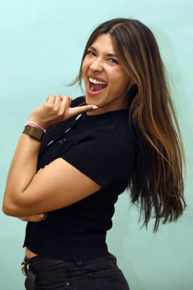 Lisseth Chavez beim The Rookie -Photoshooting auf der Night Sky Undercover Con 2026 im Cosmo Hotel Palace. Mailand, 09.05.2026