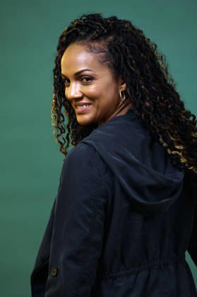 Mekia Cox beim The Rookie -Photoshooting auf der Night Sky Undercover Con 2026 im Cosmo Hotel Palace. Mailand, 09.05.2026