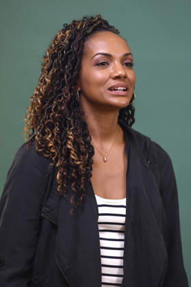 Mekia Cox beim The Rookie -Photoshooting auf der Night Sky Undercover Con 2026 im Cosmo Hotel Palace. Mailand, 09.05.2026