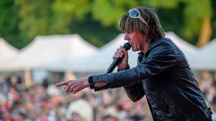 Herne: Das Mallorcafestival Crange Total 2026 ** NUR FÜR REDAKTIONELLE ZWECKE ** EDITORIAL USE ONLY **<p>Mickie Krause bei Crange Total 2026 Mallorcafestival am Samstag, den 9. Mai 2026, auf dem Cranger Kirmesplatz in Herne. Herne Copyright: UwexErnst