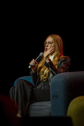 May 9, 2026, s-Hertogenbosch, Noord-Brabant, Netherlands: On May 9, 2026, Actor LAURA PREPON, known for her roles in That 70s Show and Orange Is the New Black, participates in a Q&A session at Comic Con Holland in s-Hertogenbosch, Netherlands. s-Hertogenbosch Netherlands - ZUMAp202 20260509_zip_p202_006 Copyright: xJamesxPetermeierx