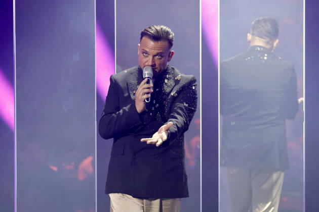 Kandidat Menowin Fröhlich gewinnt das Finale der 22. Staffel der deutschen Gesangs-Castingshow Deutschland sucht den Superstar (DSDS) in den MMC-Studios. Köln, 09.05.2026 NRW Deutschland Copyright: xChristophxHardtx