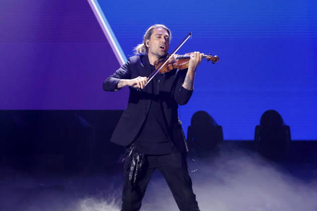 Star-Geiger David Garrett tritt auf im Finale der 22. Staffel der deutschen Gesangs-Castingshow Deutschland sucht den Superstar (DSDS) in den MMC-Studios. Köln, 09.05.2026 NRW Deutschland Copyright: xChristophxHardtx