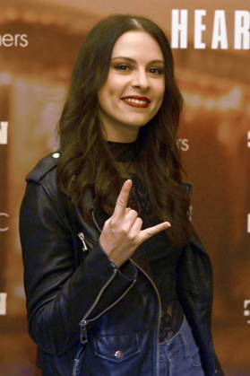 Jennifer Haben bei der Premiere des Magenta TV-Dokumentarfilms Wacken - Hearts Full of Metal auf dem DOK.fest München 2026 im Deutschen Theater. München, 09.05.2026