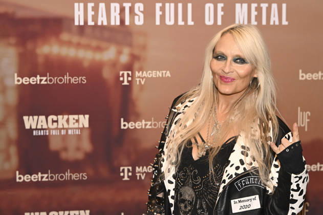 Doro Pesch bei der Premiere des Magenta TV-Dokumentarfilms Wacken - Hearts Full of Metal auf dem DOK.fest München 2026 im Deutschen Theater. München, 09.05.2026