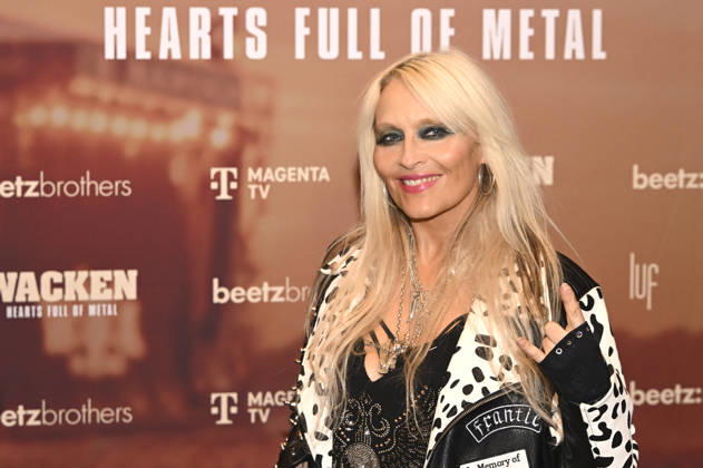 Doro Pesch bei der Premiere des Magenta TV-Dokumentarfilms Wacken - Hearts Full of Metal auf dem DOK.fest München 2026 im Deutschen Theater. München, 09.05.2026