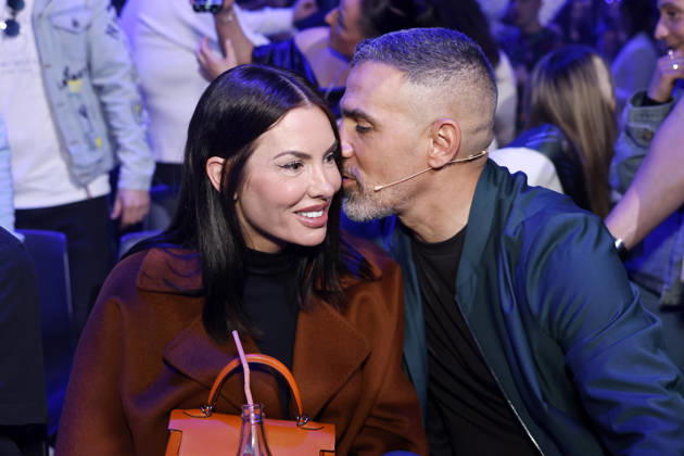 Rapper und Juror Bushido (Anis Ferchichi) mit seiner Frau Anna-Maria Ferchichi im Finale der 22. Staffel der deutschen Gesangs-Castingshow Deutschland sucht den Superstar (DSDS) in den MMC-Studios. Köln, 09.05.2026 NRW Deutschland Copyright: xChristophxHardtx