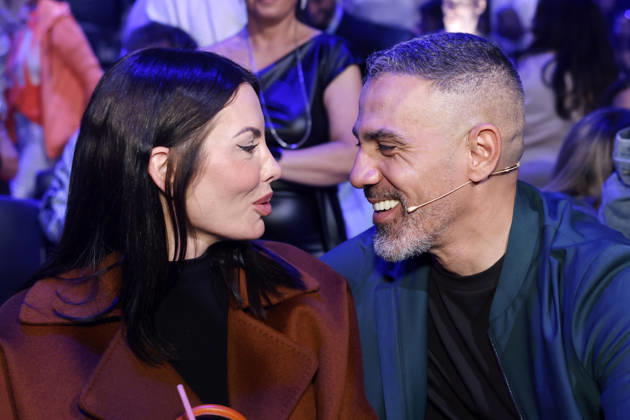 Rapper und Juror Bushido (Anis Ferchichi) mit seiner Frau Anna-Maria Ferchichi im Finale der 22. Staffel der deutschen Gesangs-Castingshow Deutschland sucht den Superstar (DSDS) in den MMC-Studios. Köln, 09.05.2026 NRW Deutschland Copyright: xChristophxHardtx