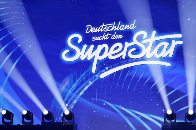 Das Logo von DSDS zu sehen im Finale der 22. Staffel der deutschen Gesangs-Castingshow Deutschland sucht den Superstar (DSDS) in den MMC-Studios. (Themenbild, Symbolbild) Köln, 09.05.2026 NRW Deutschland Copyright: xChristophxHardtx