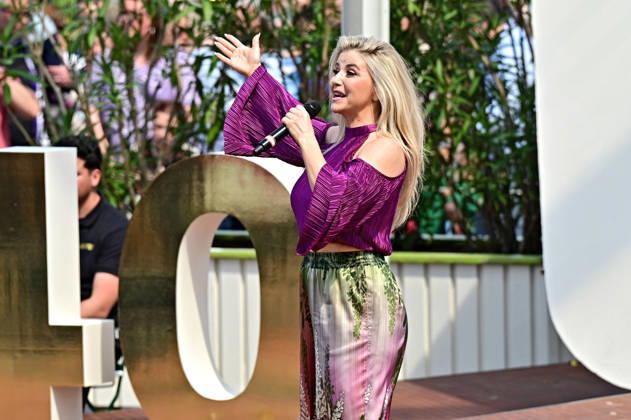 ZDF - Fernsehgarten. Sängerin Beatrice Egli während der ZDF - Unterhaltungsshow Fernsehgarten am 10.05.2026 in Mainz. 20260510MWI120504