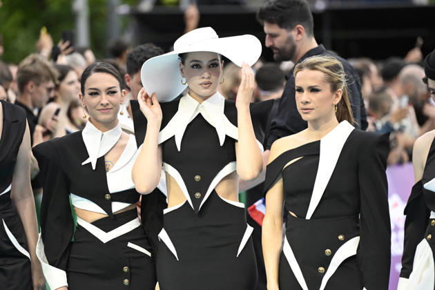 VIENNA, AUSTRIA 20260510 LELEK representing Croatia on the turquoise carpet ahead of next week s semi finals and final of this year s Eurovision Song Contest ESC in Vienna, Austria WIEN AUSTRIA x10070x  Copyright: xJessicaxGow TTx EUROVISION 2026 TURQUOISE CARPET w12GJZEzQ4U