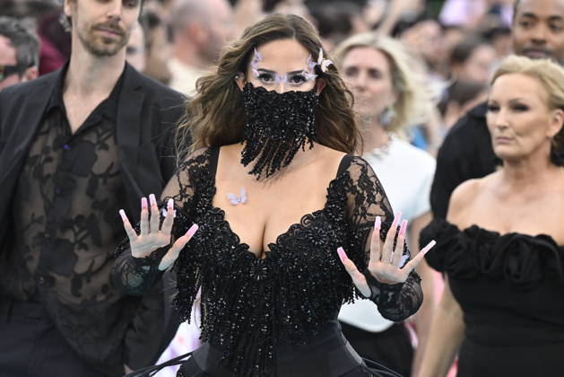 VIENNA, AUSTRIA 20260510 Felicia representing Sweden on the turquoise carpet for next weeks semi-finals and final of this years Eurovision Song Contest ESC in Vienna, Austria VIENNA AUSTRIA x10070x  Copyright: xJessicaxGow TTx EUROVISION 2026 TURKOSA MATTAN DTSqtY-SBUc