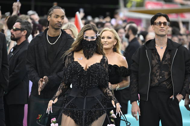 VIENNA, AUSTRIA 20260510 Felicia representing Sweden on the turquoise carpet ahead of next week s semi finals and final of this year s Eurovision Song Contest ESC in Vienna, Austria WIEN AUSTRIA x10070x  Copyright: xJessicaxGow TTx EUROVISION 2026 TURQUOISE CARPET 9fx09FdKPfs
