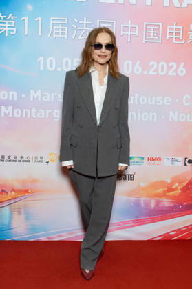 11th Chinese Film Festival in France Isabelle Huppert attends 11th Chinese Film Festival in France at Pathe Palace on May 10, 2026 in Paris, France. Photo by Nasser Berzane ABACAPRESS.COM Paris France  Copyright: xBerzanexNasser ABACAx