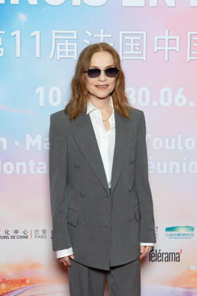 11th Chinese Film Festival in France Isabelle Huppert attends 11th Chinese Film Festival in France at Pathe Palace on May 10, 2026 in Paris, France. Photo by Nasser Berzane ABACAPRESS.COM Paris France  Copyright: xBerzanexNasser ABACAx