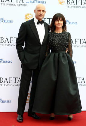The 2026 BAFTA Television Awards in London. Mark Strong and Liza Marshall attend the 2026 BAFTA Television Awards at the Royal Festival Hall in London, England. London Royal Festival Hall UK Copyright: xFredxDuvalx