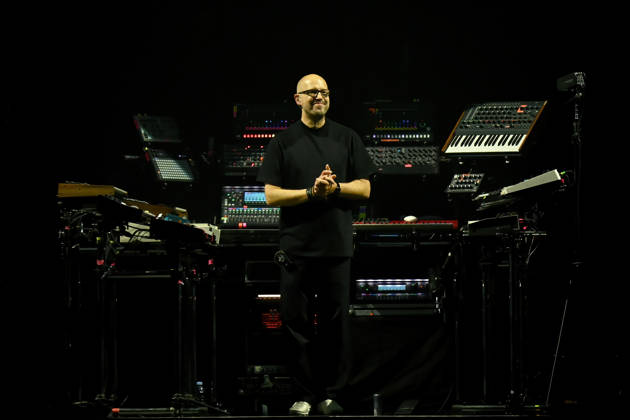 Schiller - Euphoria - The Laser Experience am 10.05.2026 in der Rudolf Weber-Arena in Oberhausen Schiller ( Christopher von Deylen ) steht am 10.05.2026 in der Rudolf Weber-Arena in Oberhausen auf der Bühne.