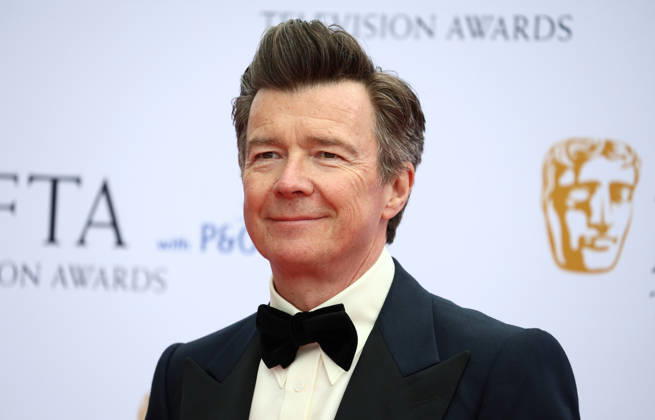 May 10, 2026, London, United Kingdom: Rick Astley attends the 2026 BAFTA Television Awards with P&O Cruises at The Royal Festival Hall in London. London United Kingdom  - ZUMAs197 20260510_aaa_s197_196 Copyright: xFredxDuvalx