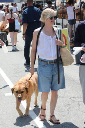 Celebrities enjoy the warm day on a quiet weekend while shopping at the Farmers Market Featuring: Selma Blair Where: Studio City, California , United States When: 10 May 2026 Credit: H2Y INSTARimages EDITORIAL USE ONLY. NOT FOR USE BY NEWSPAPERS BASED IN THE UK. Copyright: xx instar55678715