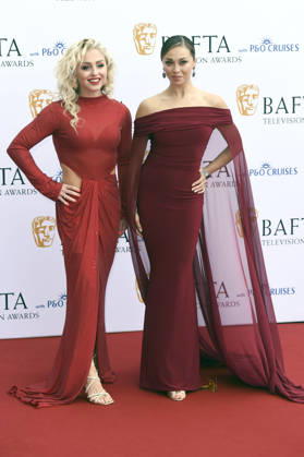 Aimee Fuller und Katya Jones bei der Verleihung der BAFTA TV Awards 2026 in der Royal Festival Hall. London, 10.05.2026