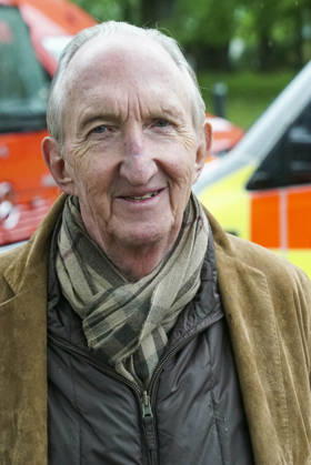 CNTV KRUEGER- Mike Krueger Schauspieler zu Gast als Unterstuetzer der Kampagne Respekt fuer Retter mit der Freiwilligen Feuerwehr Bargfeld-Stegen in der Feuerwehr Wache am 11.05.2026 in Bargfeld-Stegen Gemeinde im Kreis Stormarn in Schleswig-Holstein Schleswig-Holstein Deutschland