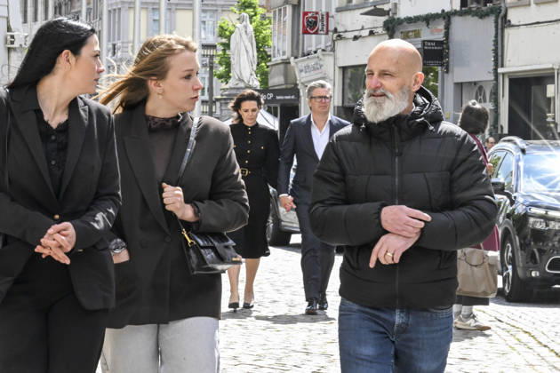 Funeral - Hans Otten Mechelen , 11 05 2026 : Funeral of Hans Otten. Pix : Tess Goossens . Credit : Peter De Smedt CC . Mechelen Belgium  Copyright: xContentxCurationx PeterxDexSmedtx xCCx