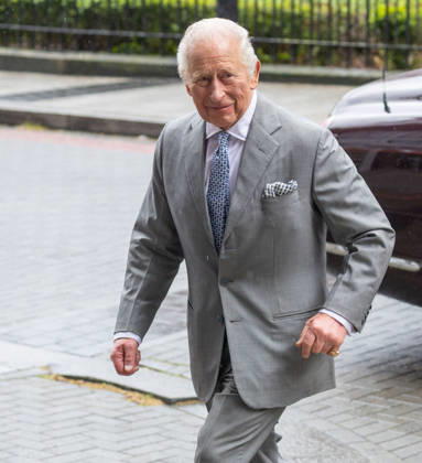 May 11, 2026, London, England, United Kingdom: King CHARLES III arrives at GuyÃ¢â‚¬â ¢s NHS Cancer Centre ahead of a visit. London United Kingdom - ZUMAs262 20260511_zip_s262_016 Copyright: xTayfunxSalcix