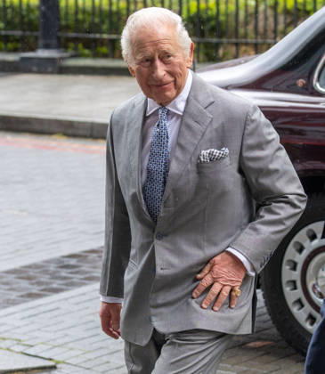 May 11, 2026, London, England, United Kingdom: King CHARLES III arrives at GuyÃ¢â‚¬â ¢s NHS Cancer Centre ahead of a visit. London United Kingdom - ZUMAs262 20260511_zip_s262_017 Copyright: xTayfunxSalcix
