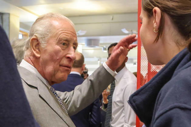 May 11, 2026, London, London, UK: London, UK. King Charles III arrives at Guy s Hospital in central London to mark its 300th anniversary and visit the hospitalÃ¢â‚¬â ¢s cancer centre. During the visit, King Charles heard from doctors and researchers about their work using AI and robotics to treat patients and was shown a demonstration of a robot-assisted surgical system. In the Chemotherapy Village, the King spoke with patients receiving cancer treatment under the care of the hospital before unveiling a plaque to commemorate the visit and mark the hospitalÃ¢â‚¬â ¢s 300th anniversary. London UK  - ZUMAl94_ 20260511_zaf_l94_014 Copyright: xDinendraxHariax