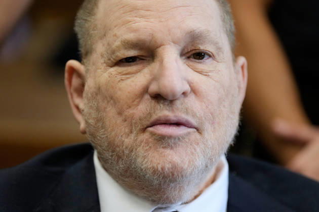 Former Hollywood film producer Harvey Weinstein appears in Manhattan Supreme Court for his retrial on Monday, May 11, 2026 in New York City. Pool  NYX20260511802 SethxWenig