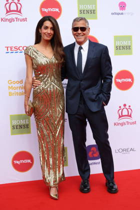 . 11 05 2026. London, United Kingdom. George and Amal Clooney arriving at an event to celebrate the 50th anniversary of The King s Trust, at the Royal Albert Hall in London.  xStephenxLockx xi-Imagesx IIM-26763-0003