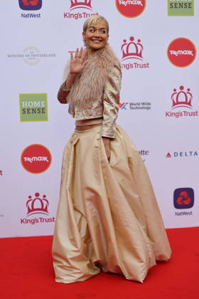 . 11 05 2026. London, United Kingdom. Rita Ora arriving at an event to celebrate the 50th anniversary of The King s Trust, at the Royal Albert Hall in London.  xStephenxLockx xi-Imagesx IIM-26763-0027