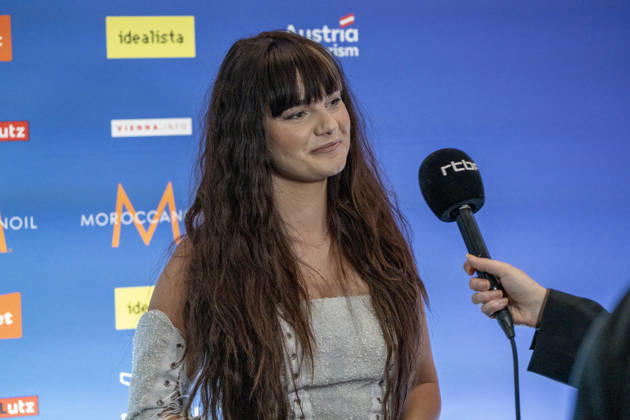 11.05.2026 - Europa, Österreich, Wien: 70. Eurovision Song Contest 2026 in der Wiener Stadthalle - Semi-final 1 (Dress Rehearsal 2); ESSYLA mit dem Song Dancing on the Ice für Belgien Copyright: xJulianxSindricx