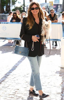 May 11, 2026, Cannes, Cote D azur, France: HEIDI KLUM arrives in Cannes one day ahead of the 79th Annual Cannes Film Festival in Cannes, France Cannes France  - ZUMAc179 20260511_zep_c179_013 Copyright: xMickaelxChavetx