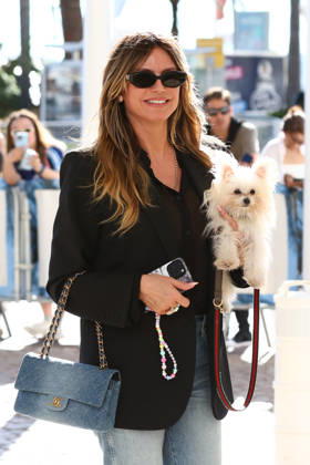 May 11, 2026, Cannes, Cote D azur, France: HEIDI KLUM arrives in Cannes one day ahead of the 79th Annual Cannes Film Festival in Cannes, France Cannes France - ZUMAc179 20260511_zep_c179_015 Copyright: xMickaelxChavetx