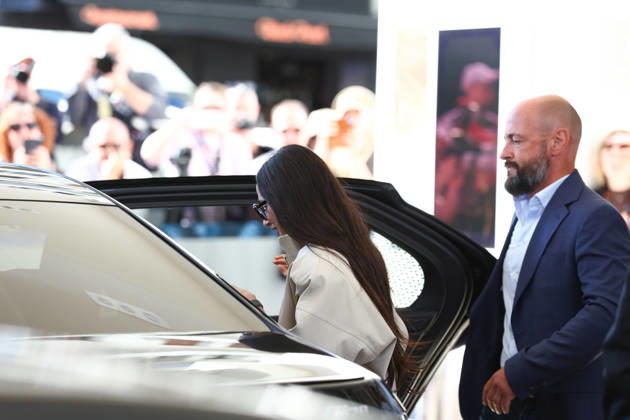 May 11, 2026, Cannes, Cote D azur, France: DEMI MOORE arrives for the official Jury Dinner of the 79th Annual Cannes Film Festival in Cannes, France Cannes France - ZUMAc179 20260511_zep_c179_019 Copyright: xMickaelxChavetx