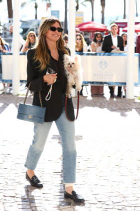 May 11, 2026, Cannes, Cote D azur, France: HEIDI KLUM arrives in Cannes one day ahead of the 79th Annual Cannes Film Festival in Cannes, France Cannes France  - ZUMAc179 20260511_zep_c179_021 Copyright: xMickaelxChavetx