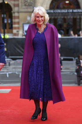 King Charles and Queen Camilla arrive at The Kings Trust awards at The Royal Albert Hall London United Kingdom Featuring: Queen Camilla Where: London, United Kingdom When: 11 May 2026 Credit: Cover Images **NOT AVAILABLE FOR HELLO MAGAZINE** EDITORIAL USE ONLY. NOT FOR USE BY NEWSPAPERS BASED IN THE UK. Copyright: xx coverimg55680894