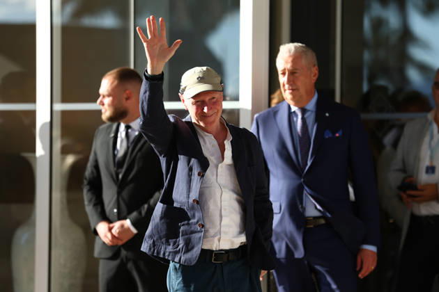 May 11, 2026, Cannes, Cote D azur, France: PAUL LAVERTY arrives for the official Jury Dinner of the 79th Annual Cannes Film Festival in Cannes, France Cannes France  - ZUMAc179 20260511_zep_c179_033 Copyright: xMickaelxChavetx