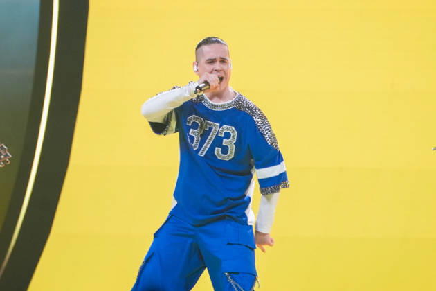 11.05.2026 - Europa, Österreich, Wien: 70. Eurovision Song Contest 2026 in der Wiener Stadthalle - Semi-final 1 (Dress Rehearsal 2); Satoshi mit dem Song Viva, Moldova! für Moldau Copyright: xJulianxSindricx