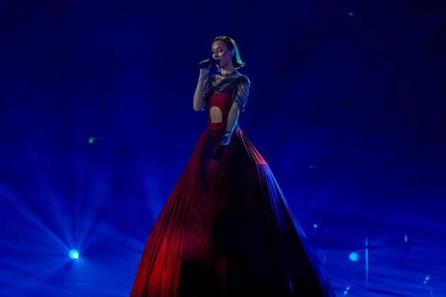 11.05.2026 - Europa, Österreich, Wien: 70. Eurovision Song Contest 2026 in der Wiener Stadthalle - Semi-final 1 (Dress Rehearsal 2); Satoshi mit dem Song Viva, Moldova! für Moldau Copyright: xJulianxSindricx