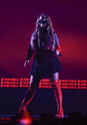 VIENNA, AUSTRIA 20260511 Felicia representing Sweden with the entry My System during the second rehearsal for the semi-final 1 of the 70th edition of the Eurovision Song Contest ESC in Wiener Stadthalle in Vienna, Austria, Monday, May 11, 2026 VIENNA AUSTRIA x10070x  Copyright: xJessicaxGow TTx EUROVISION 2026 GENREP 2 SEMIFINAL 1 J3iTQKyH6Z8