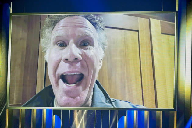 VIENNA, AUSTRIA 20260511 American actor Will Ferrell appears on screen during the second rehearsal for the semi-final 1 of the 70th edition of the Eurovision Song Contest ESC at the Wiener Stadthalle in Vienna, Austria, on Monday, May 11, 2026 VIENNA AUSTRIA x10070x  Copyright: xJessicaxGow TTx EUROVISION 2026 GENREP 2 SEMIFINAL 1 HRR5CjCSXFk