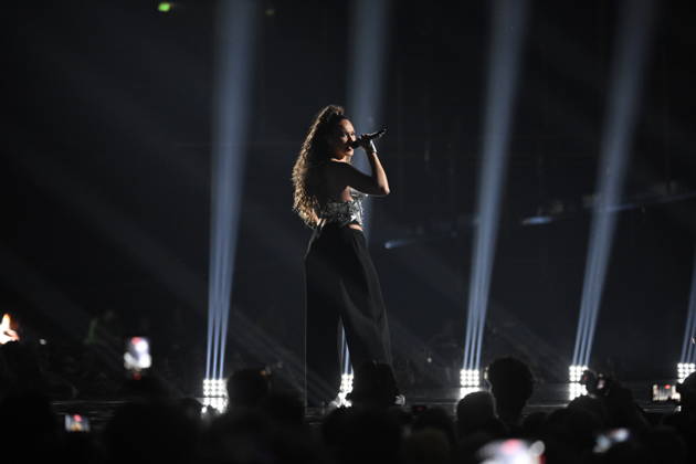 VIENNA, AUSTRIA 20260511 Alicja representing Poland with the entry Pray during the second rehearsal for the semi-final 1 of the 70th edition of the Eurovision Song Contest ESC in Wiener Stadthalle in Vienna, Austria, Monday, May 11, 2026 VIENNA AUSTRIA x10070x  Copyright: xJessicaxGow TTx EUROVISION 2026 GENREP 2 SEMIFINAL 1 djux-7K3RcM
