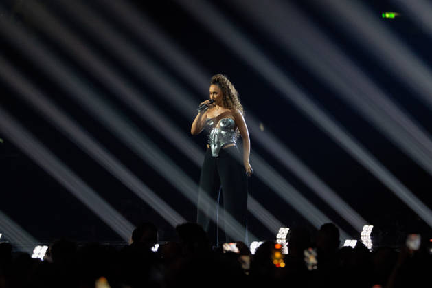 Eurovision Song Contest 2025 Dress Rehearsal 2 of First Semi Final, 11.05.2026 VIENNA, AUSTRIA - 11 MAY 2026: Image shows Poland singer ALICJA for Poland performing the song Pray during Eurovision Song Contest 2025 Dress Rehearsal 2 of First Semi Final at Wiener Stadthalle on 11 05 2026 in Vienna, Austria. Vienna Wiener Stadthalle Austria Copyright: xBEAUTIFULxSPORTS Froehlichx